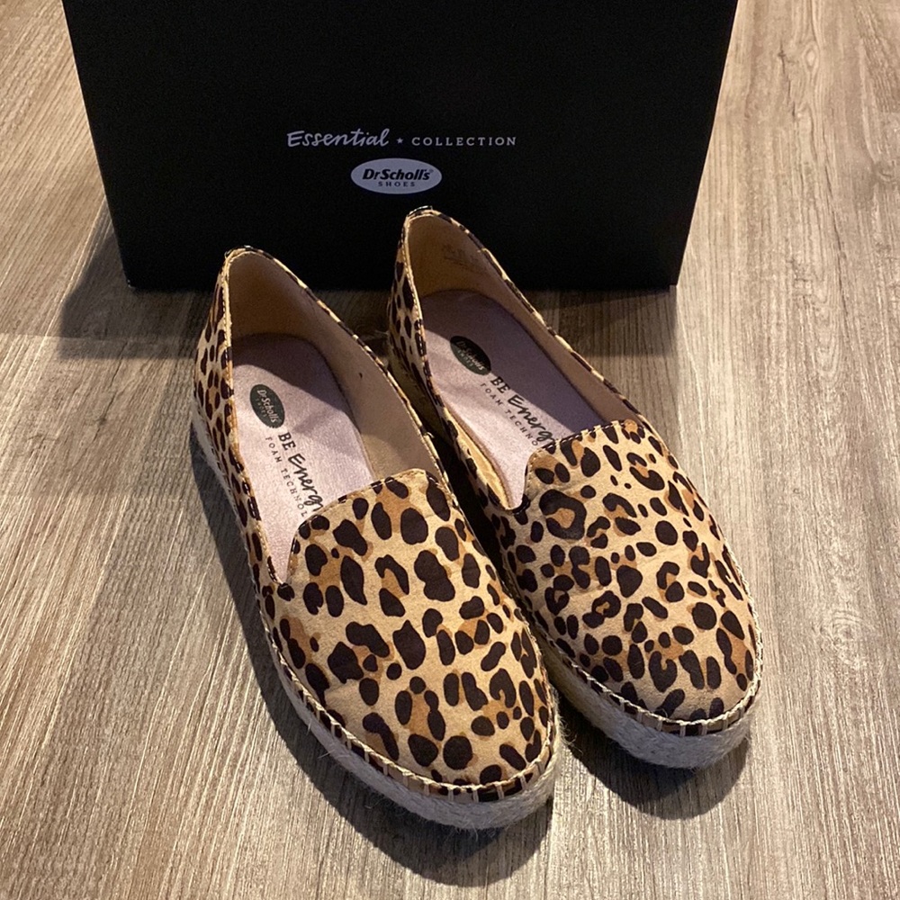 Dr. Scholl’s ‘Find Me’ Cheetah Espadrilles
